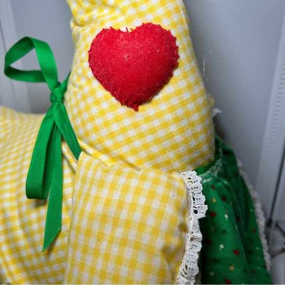 Mother Goose Handmade Plush 19" Stuffed Folk Art Animal Nursery Story Time - Picture 3 of 9